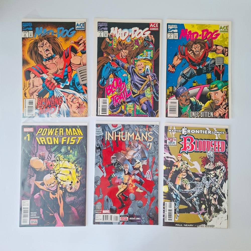 48 Marvel Comic Book Lot Bronze Copper Modern #1s Bagged Boarded Star Wars Hulk